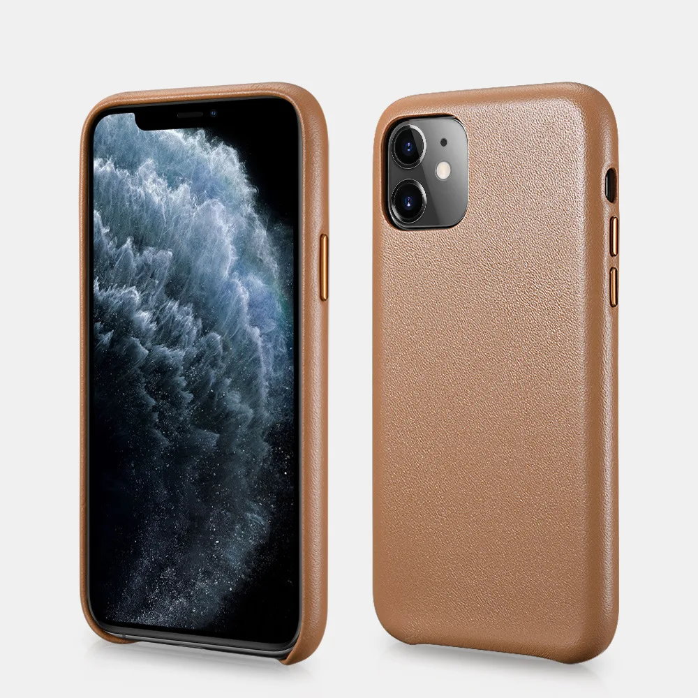 Оригинальный ICARER для Apple iPhone 11 чехол телефона кожаный Pro/iPhone Pro Max роскошный