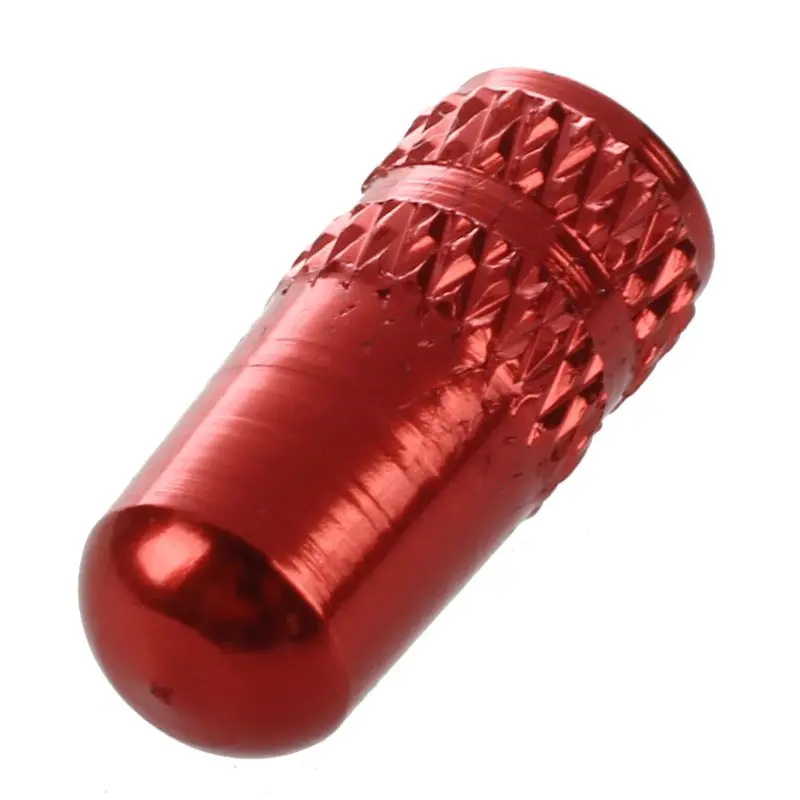 Alu bicycle valve cap tire valve valves Presta French Bicycle MTB Race red