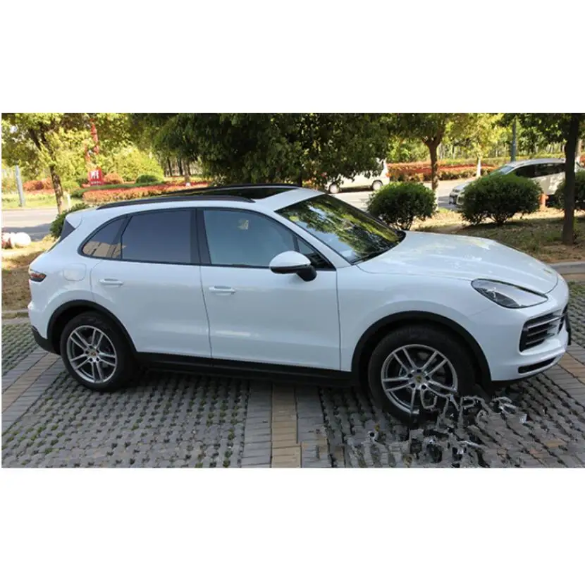 Для крыши стеллажи для выставки товаров Чемодан барная стойка для Porsche Cayenne Высокое качество алюминиевого сплава модификация автомобиля аксессуары