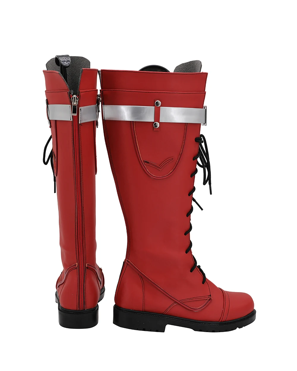 Boku no Hero Academia Ochaco Uraraka Cosplay Boots Red Shoes My Hero Academia Uravity Customized Boots (4)
