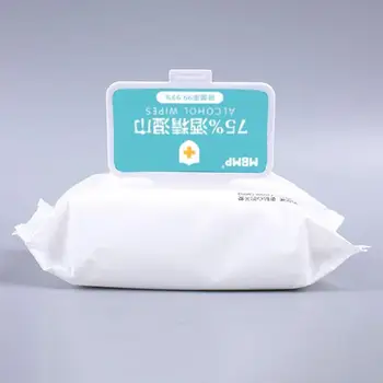 

60Pcs 75 degree Alcohol Prep Pads Disposable Alcohol Wipes 75% Alcohol Sheet For Skin Cleaning Care Jewelry Mobile Phone Clean