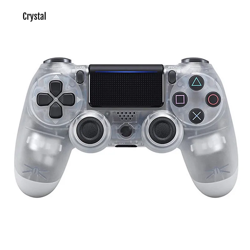 Все новые PS4 беспроводной контроллер Bluetooth 4,0 DualShock джойстик Mando геймпады для playstation 4 - Цвет: Crystal