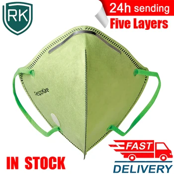 

Respokare Anti-pollution Mask Five-layers Mouth Face Masks Safety Protective Mascarillas Anti-PM 2.5 Adult Protection Masque