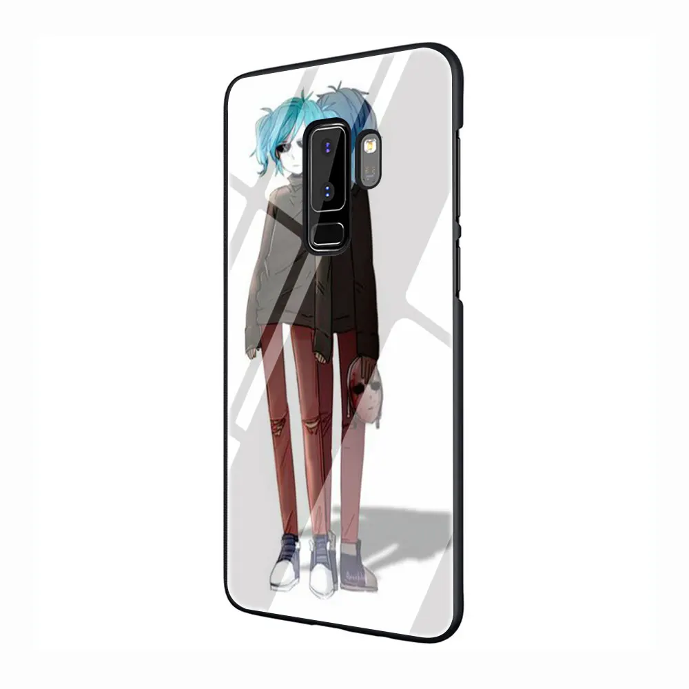 G5 Салли уход за кожей лица игры закаленное Стекло Телефон чехол для Galaxy S7 edge S8 9 10 Plus Note 8 9 A10 20 30 40 50 60 70 - Цвет: G5