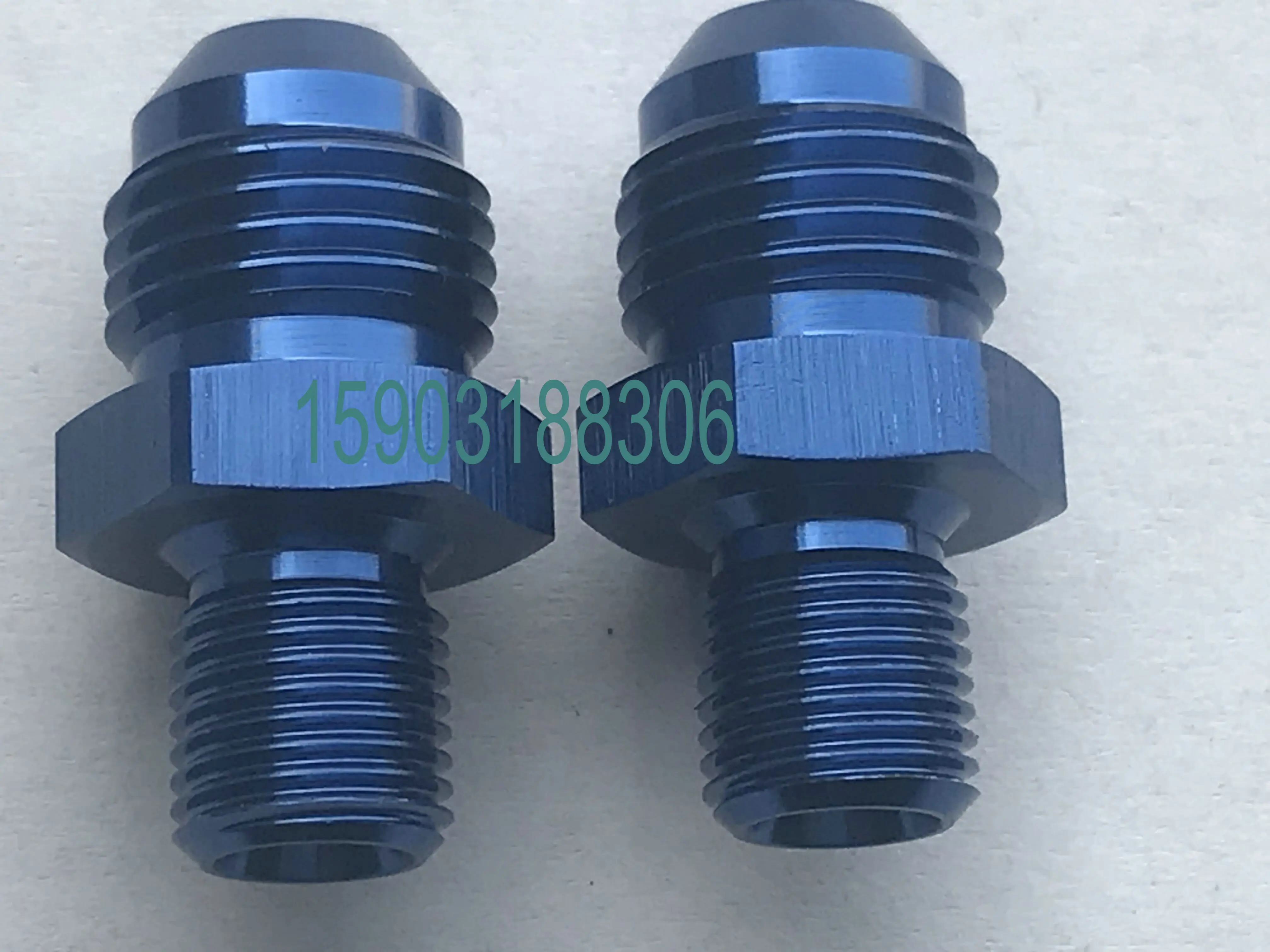 Оригинальный прямой Алюминиевый штекер AN6 к M10 X 1 5 NPT адаптер | Автомобили и