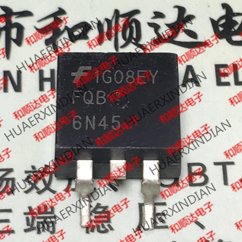 10 шт./лот FQB6N45 TO-263 6.2A 450V