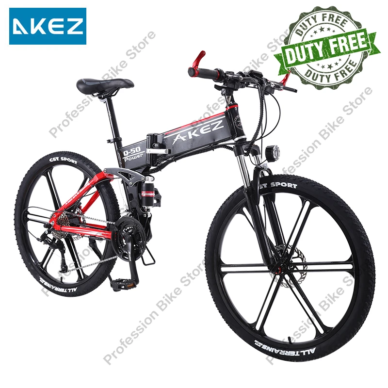 Akez Q-50 Adult Electric Bike 350w 36v 