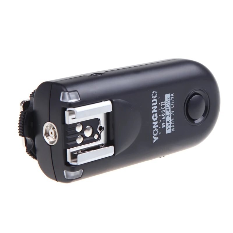 Yongnuo RF-603C II беспроводной дистанционный триггер вспышки C3 для Canon 5D 1D 50D