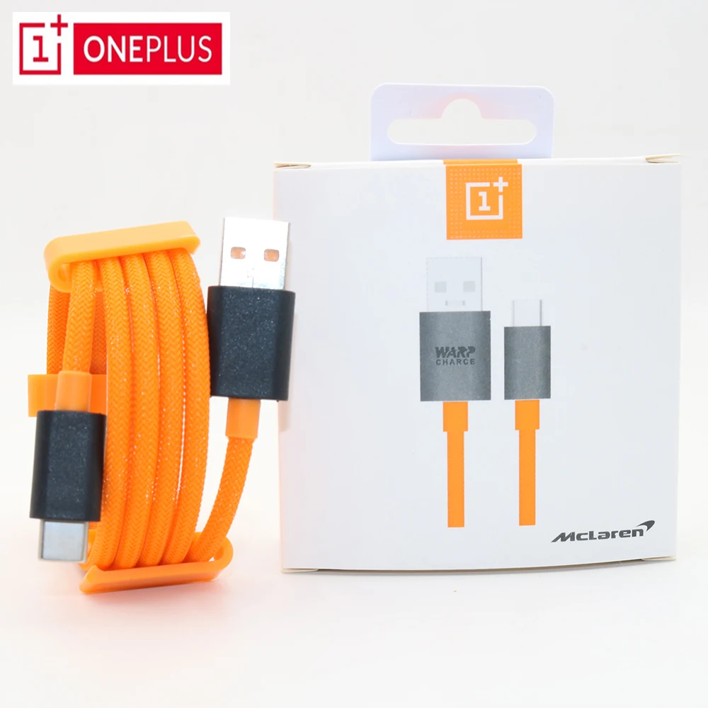 Оригинальный кабель OnePlus 6t Oneplus 7 7t pro 6 5t 5 3t 3 зарядное устройство с деформацией для