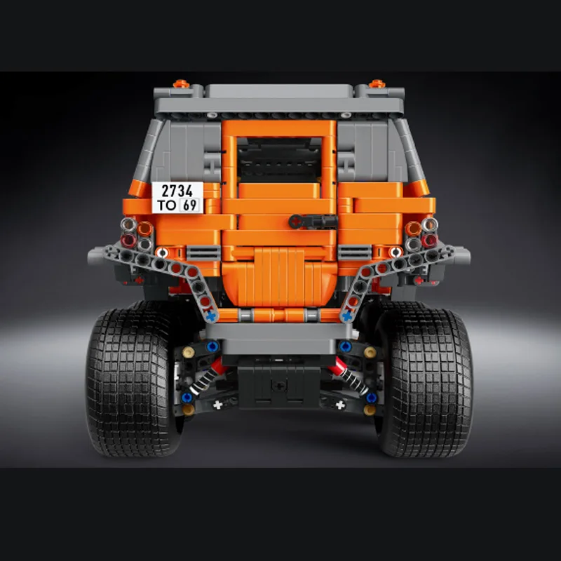 DHL Yeshin 23011 Technic серия MOC Avtoros Shaman 8x8 Siberia супер автомобиль внедорожник модель автомобиля строительные комплекты блок Bric