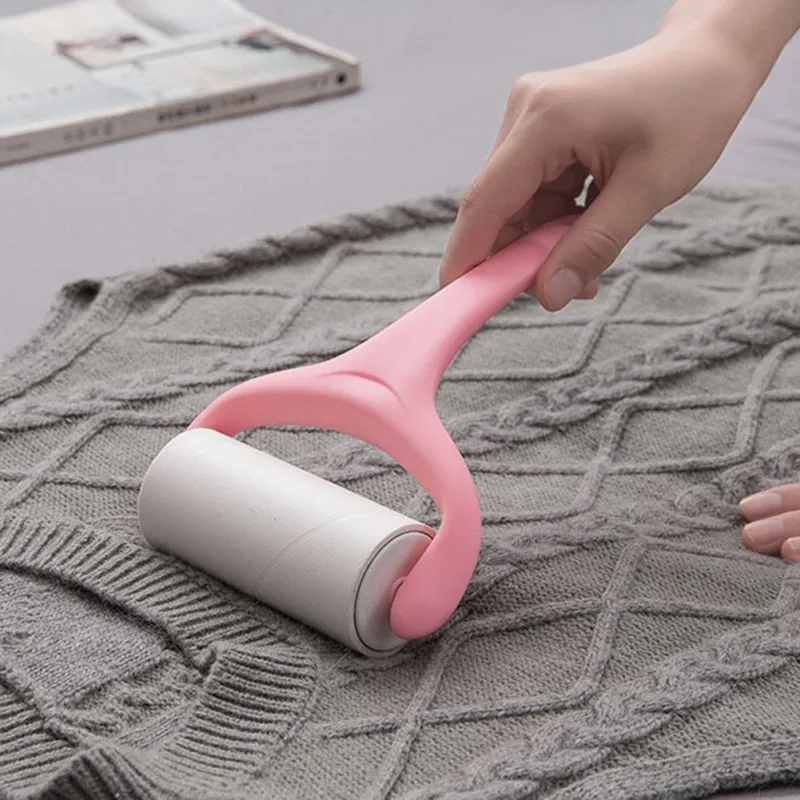 

Hair Remover Pet Hair Sticky Roller Brush Tearable Clothes Lint Cleaner Manual Lint Roller Household Clothes Cleaning Tool 2020
