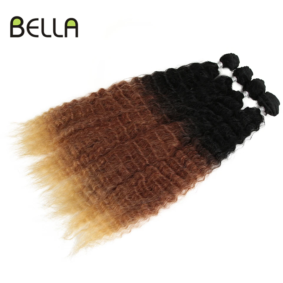 Bella pacotes de cabelo onda profunda 4