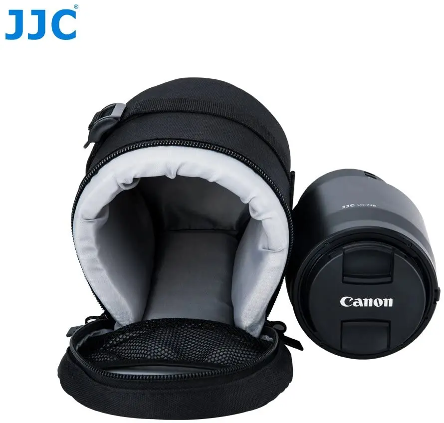 JJC 카메라 렌즈 케이스 홀더 보관 주머니 A5000 a6000 용 방수 가방 카메라 액세서리 용 캐논 니콘 보호 가방