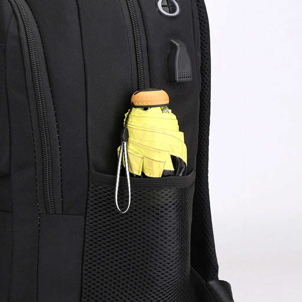 Aelicy мужской деловой рюкзак для ноутбука с usb-портом для зарядки, противоугонная дорожная сумка 15,6 дюймов, ноутбук Mochila мужской