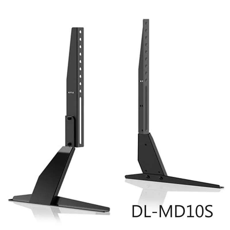 DL-MD10S универсальная настольная подставка для телевизора с 2 металлическими планками 1"-37" Плоский ЖК-светодиодный настенный кронштейн для телевизора