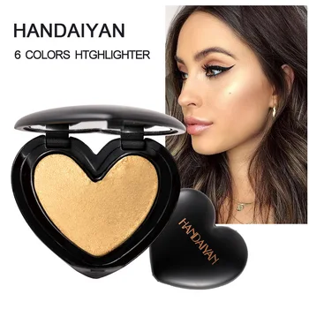 

Shining Highlighter Face Cosmetics Pressed Powder Highlight Palette Brighten Skin Contouring LDO99