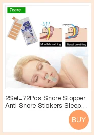 2 набора = 72 шт. антихраповая наклейка против храпа s Sleep sticker для женщин мужчин взрослых Somniloquist Sleeping sticker s