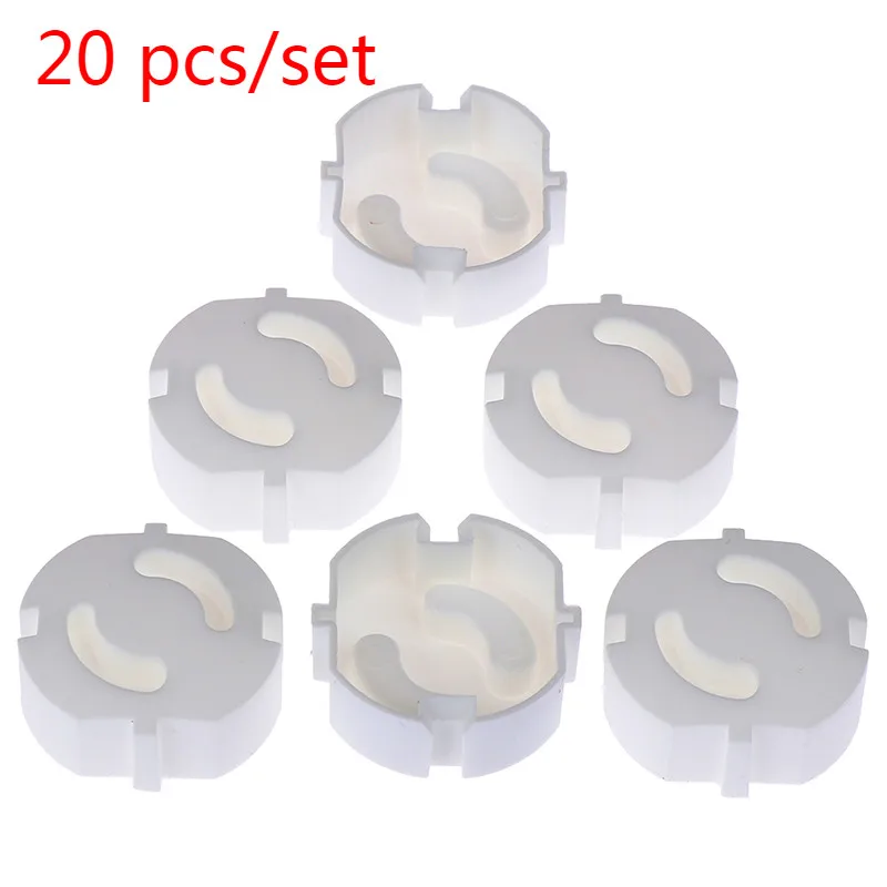 Type1 - 20pcs Штепсельные вилки, защита от электрических розеток, защита для детей, защита от электрического удара - Цвет: Type1 - 20pcs