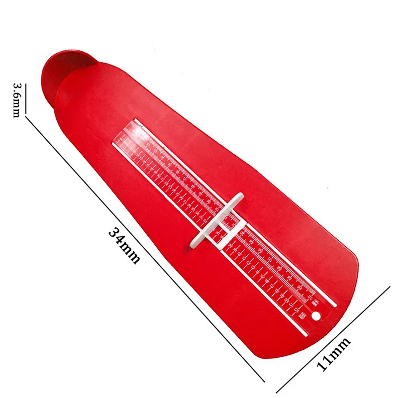 New Adults Foot Measure Gauge Shoes Size Foot Measuring Device Helper Measuring Ruler Tool Shoes Fittings Gauge for Kids Adult radioactive meter