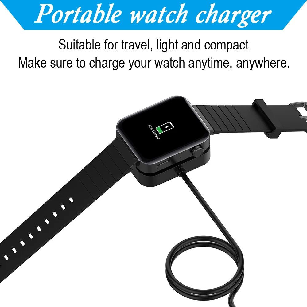 USB Charging Dock Portable Power Cable For Xiaomi Mi Watch Charger Cable Adapter Safety fast Smart Watch Accessories