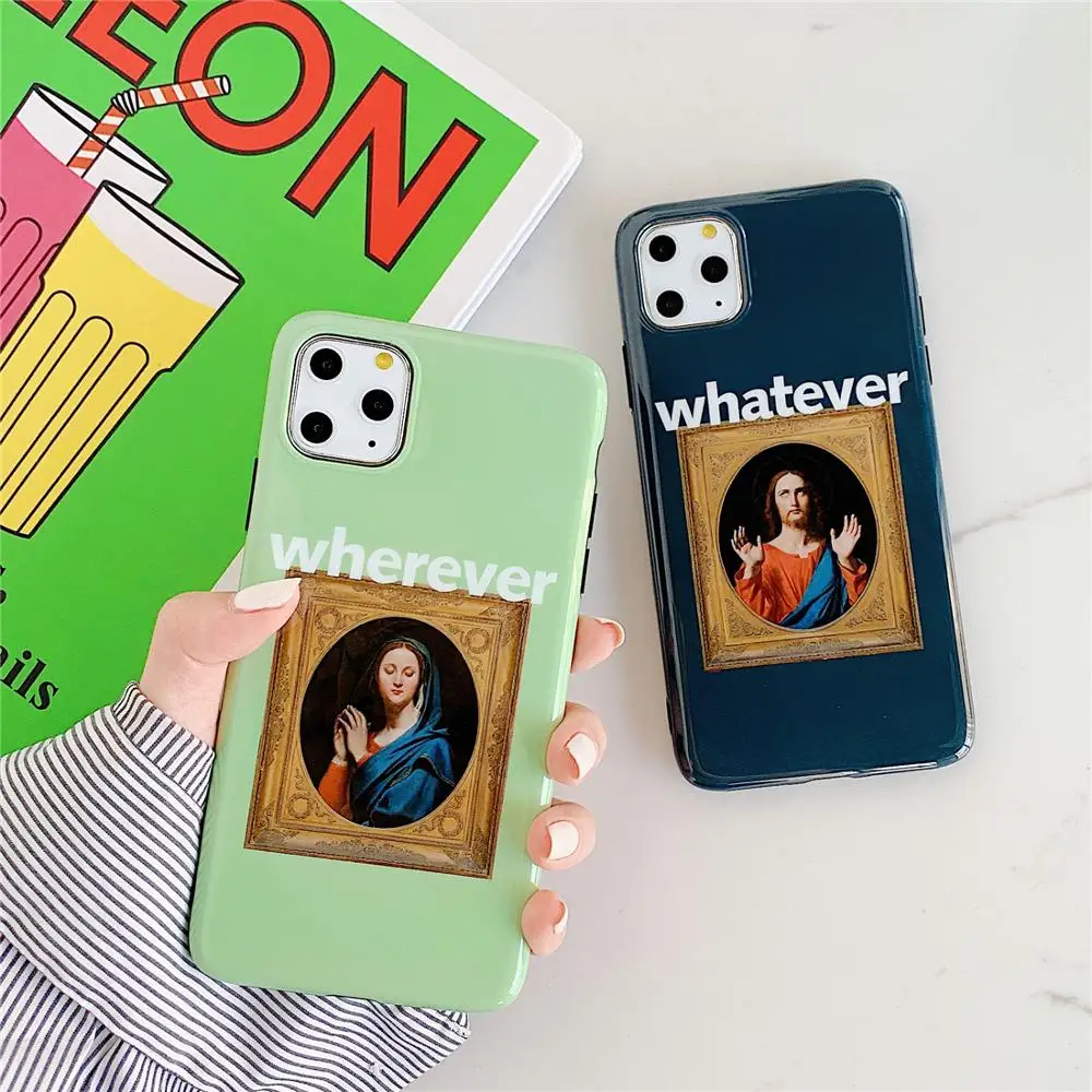 Глянцевый чехол для iPhone XS 11 Pro MAX XR X 7 8 Plus 10 | Мобильные телефоны и аксессуары