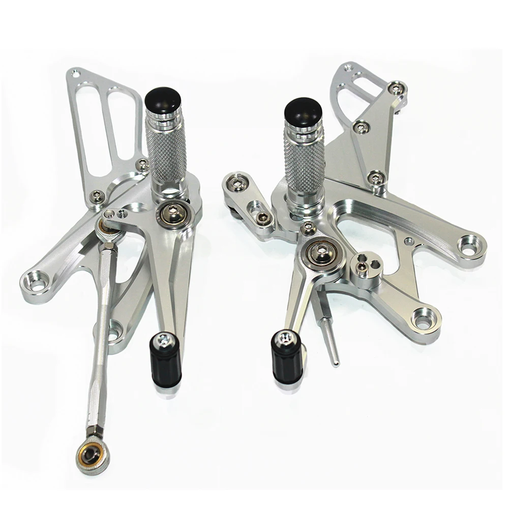 Для Aprila RSV4 2009 2010 2011 2012 2013 ЧПУ Регулируемые подножки Rider Rearsets подставка для ног для езды на велосипеде