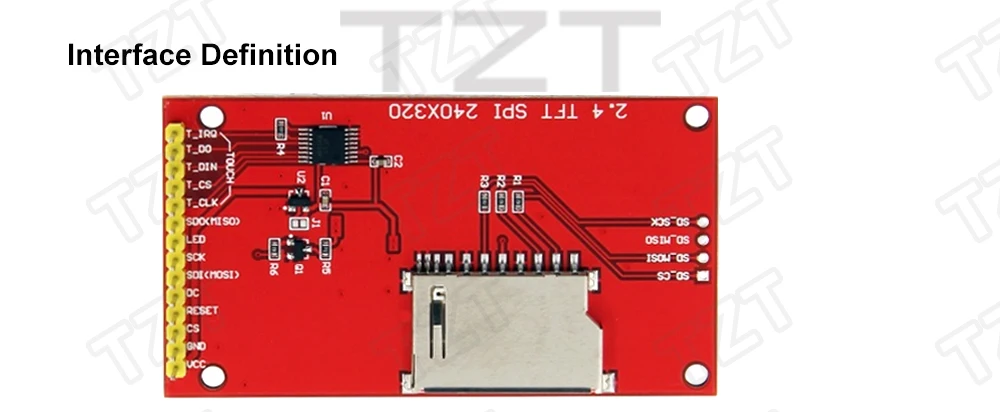 1.44/1.8/2.4/2.8 Inch TFT Color Screen LCD Display Module Drive ST7735 ILI9341 Interface SPI 128*128 240*320 for Arduino