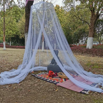 

Mosquito Net for Bed, Large Screen Netting Bed Canopy Circular Curtain, Keeps Away Insects & Flies, for Home, 60x250x1200