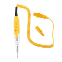 12V 24V Электрический тестер автомобильной цепи для автомобиля лодки с зажимом крокодила