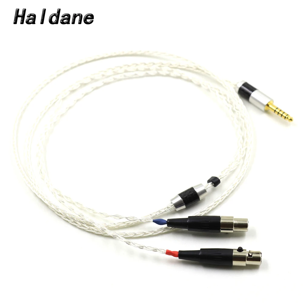 

Высококачественные Hi-Fi наушники-вкладыши halane SilverComet, Тайвань, 7N, Litz, OCC, телефонный кабель для Audeze LCD 3 LCD-2 LCD 2 LCD-4 наушники