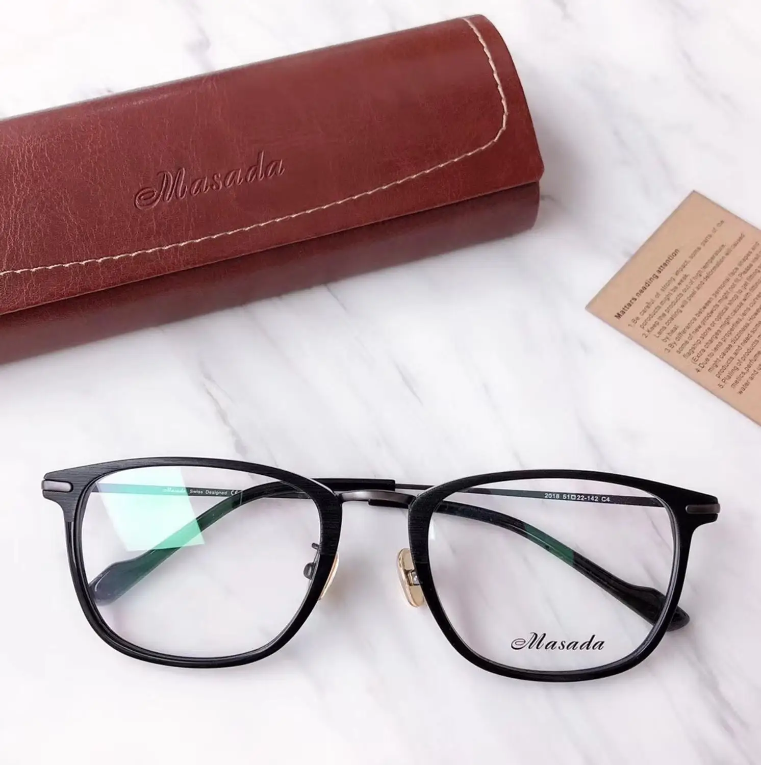 Vintage Optical Glasses Frame Glasses Frame Men And Woman Square Eyewear Classic Full Optical Prescription Eyeglasses Frames - Цвет оправы: C4
