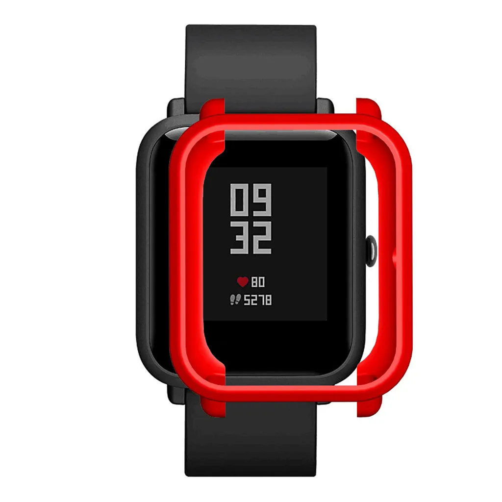 Мягкий защитный силиконовый чехол из ТПУ Для Xiaomi Huami Amazfit Bip Youth/Lite Watch Smartwatch аксессуары TPU чехол Z0821