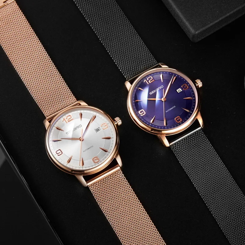 

New Concept Simple Normcore Style Watch Men Fully Automatic Analog Watch Genuine Product-Style Fashion Waterproof 2018 New Style