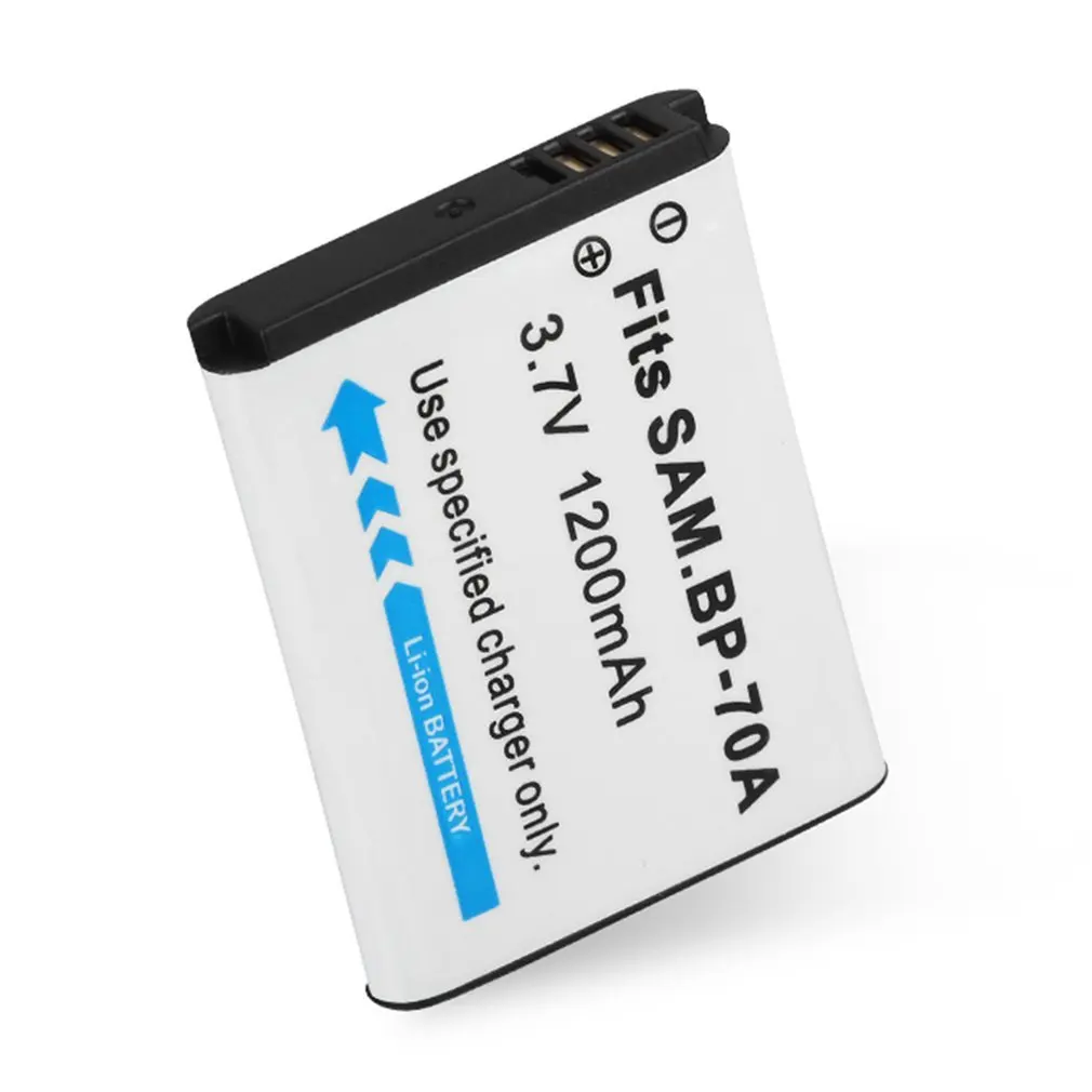 

1200mAh Mercury-free Lithium-Ion Battery Digital Camera Accessory for Samsung SBL-70A ES75 SL600 PL170 Camera