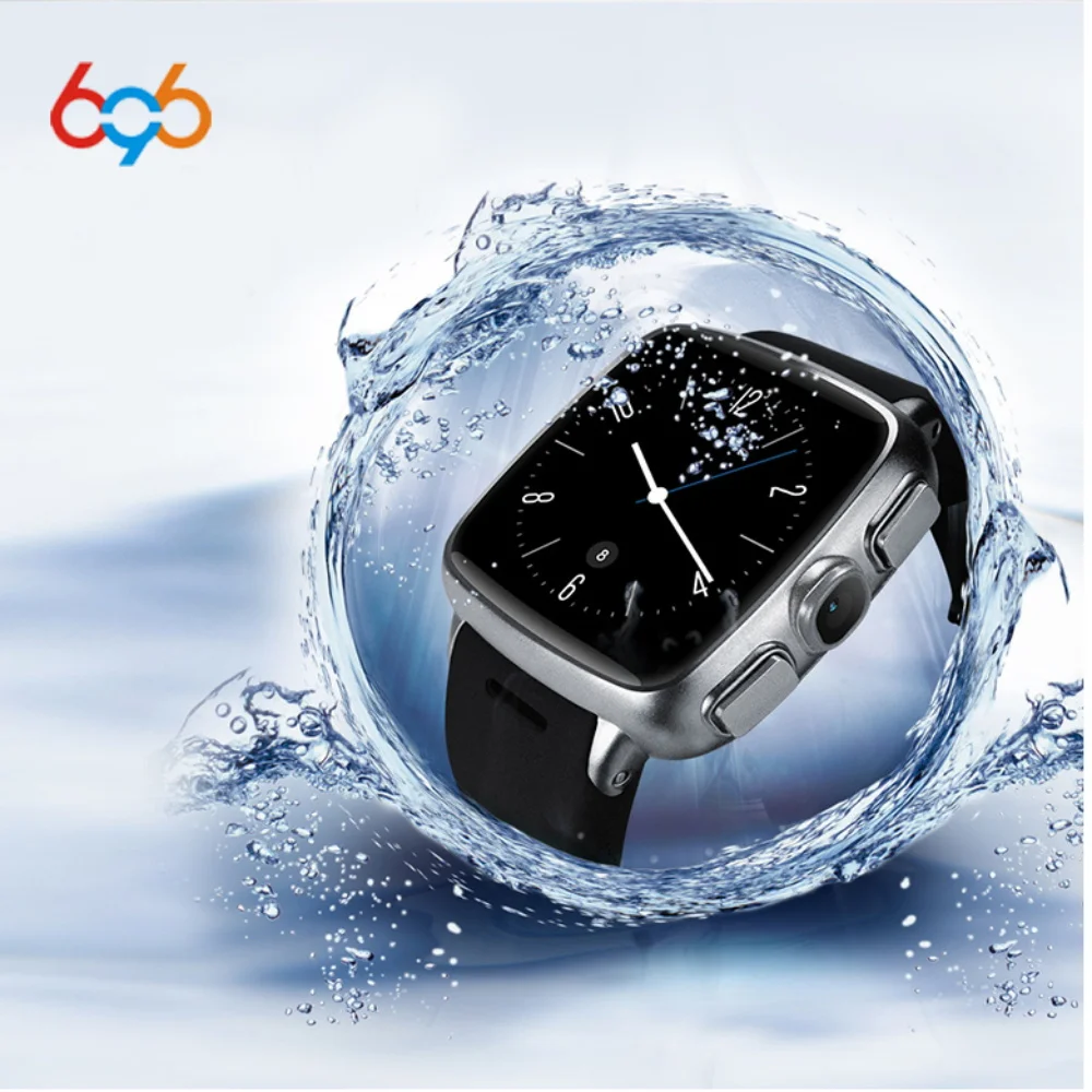 696 Z01 smart watch Android metel 3G smartwatch 5MP camera heart rate monitor Pedometer WIFI GPS reloj inteligente clock pk X02