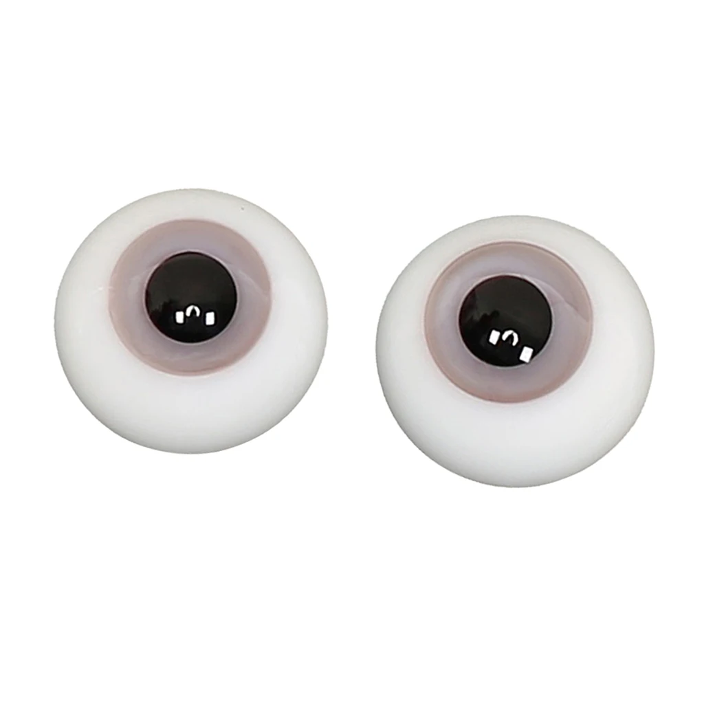 BJD Doll 6mm Round Glass Eyes Eyeballs for Doll DIY Making Crafts Supplies glass doll eyes doll eyes doll eyewear accessories doll accessories