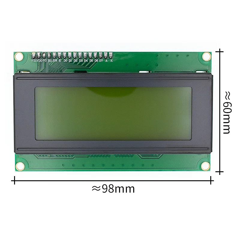 1 шт. lcd 2004+ igc 2004 20x4 2004A синий/зеленый экран HD44780 символ lcd/w IIC/igc последовательный интерфейс модуль адаптера