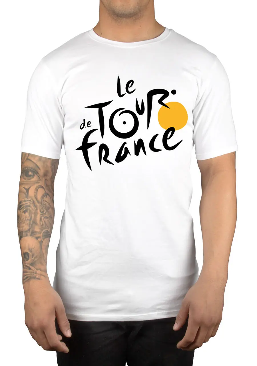 Le De Tour Франция новинка футболка для езды на велосипеде Мужская одежда унисекс