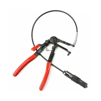 

Auto Vehicle Tools Cable Type Flexible Wire Long Reach Hose Clamp Pliers for Car Repairs Hose Clamp Removal Hand Tools Alicate