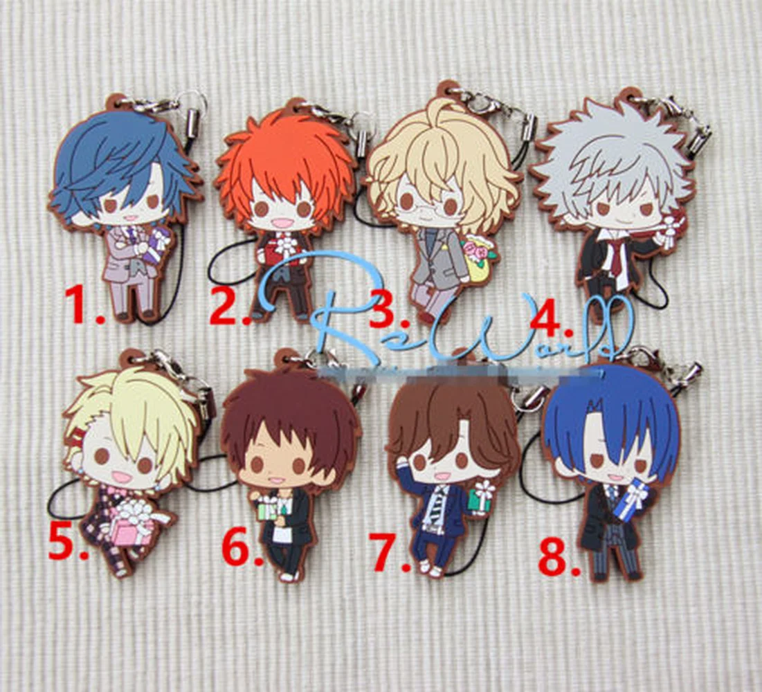 T001 аниме UTA NO PRINCE SAMA резиновый брелок для ключей редкий Косплей | Дом и сад