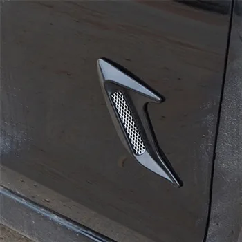 

2Pcs/lot Car Auto Side Vent Air Flow Fender Intake Sticker Car Simulation Side Vents Decorative
