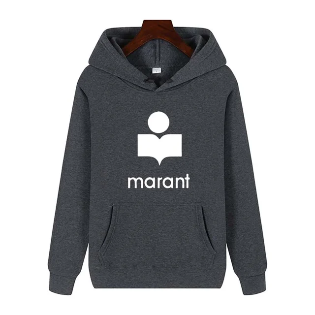 Oversized Women's Marant Sweatshirt Print Hoodie Casual Long Sleeve Women's Sportswear Top Casual Pullover Sweatshirt Women 4
