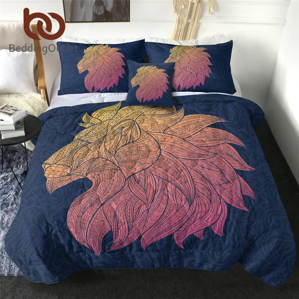BeddingOutlet Manta de edredón de León para verano, colcha fina de con textura fresca, de cama moderna, cálido y acogedor, envío directo|Colchas| -