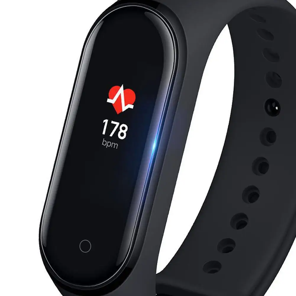 Полноэкранная защита для mi Bnad 4, пленка для Xiaomi mi Band 4, умный браслет, Гидрогелевая пленка, не закаленное стекло