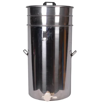 

70 litres Honey filter barrel stainless steel double layer filter and Honey drain valve Customized beekeeping tools