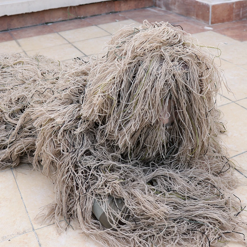 Охотничий лесной 3D бионический камуфляж снайперский Ghillie костюм тактическая камуфляжная одежда