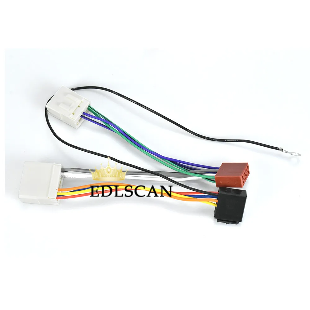 EDLSCAN для Mazda Autostereo iso радио Кабельный Жгут адаптер подключения 12-016