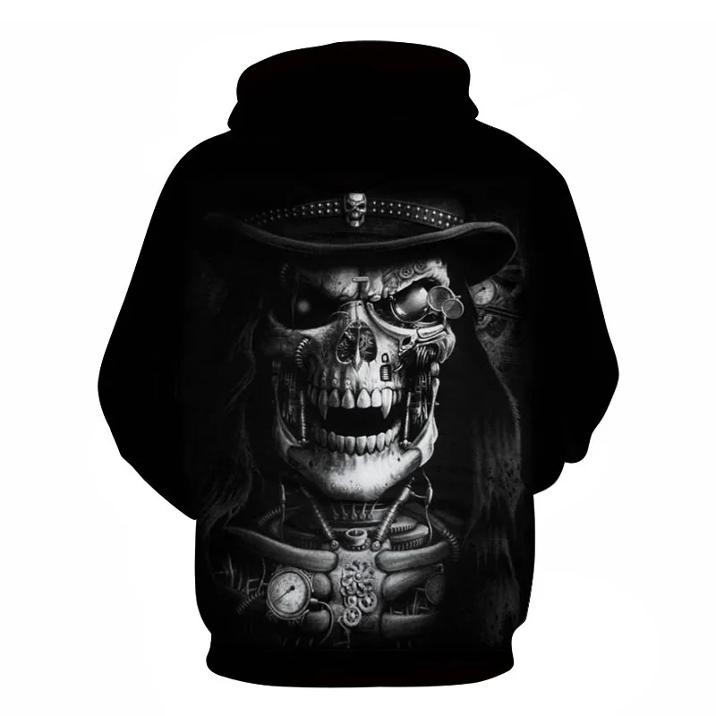 Waliicorners Gothic Style Retro Motorcycle Style Hip Hop Skull Hoodie Sweatshirt Mask Skeleton 3D Sportswear 41 H019f7fc7dd1240cda3fd1d50db80c630v