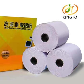 

Atm receipt paper roll POS/ATM Register terminal receipt 57x50mm thermal paper roll
