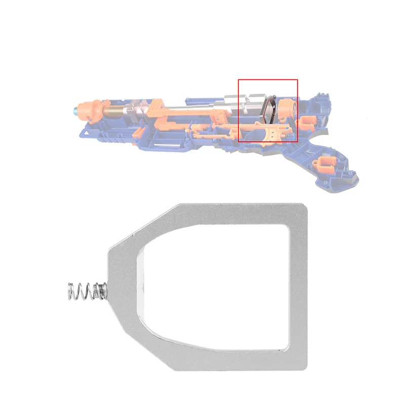 

WORKER Releaser 3G-LJ-W0401 For WORKER for NERF CS-6 LONGSTRIKE Short Blaster Exterior Modified Accessories - Silver